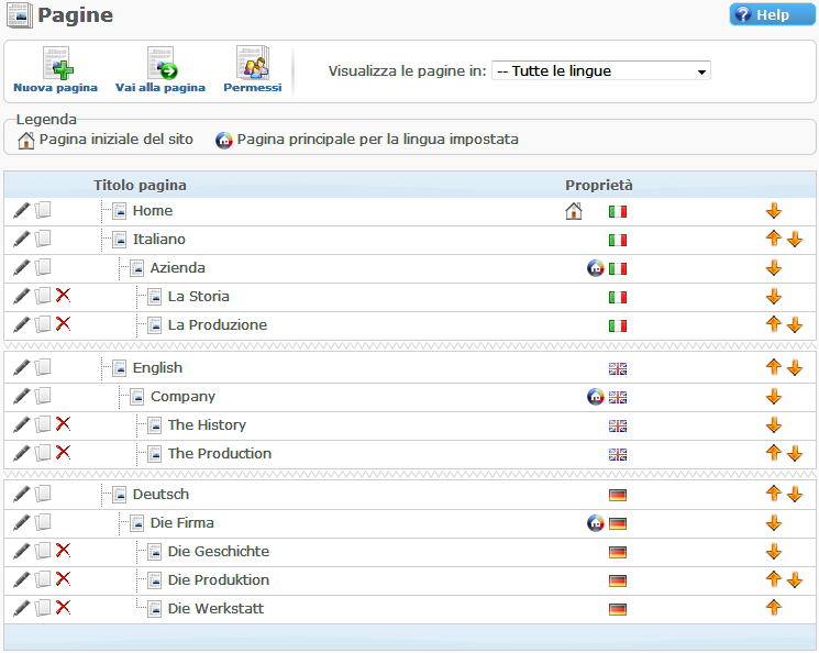 Pagine CMS Miglior cms italiano in AspNet e Bootstrap