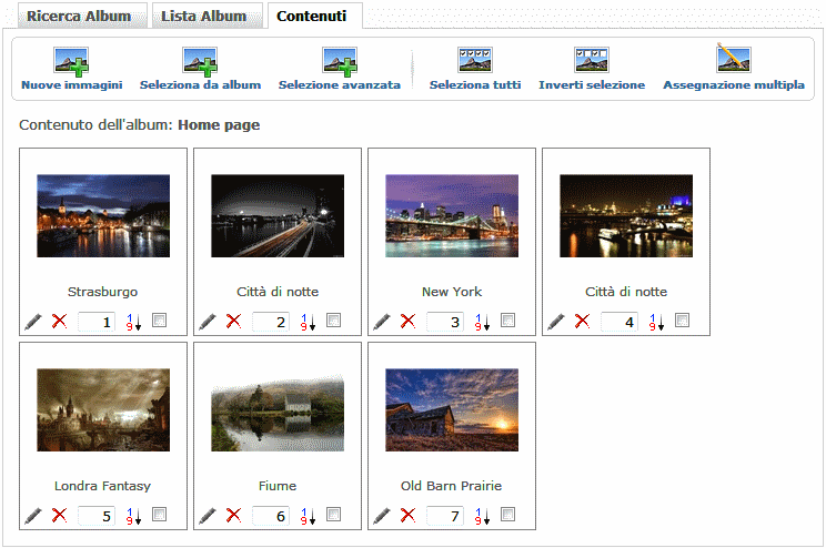 Lista dei tuoi album Miglior cms italiano in AspNet e Bootstrap